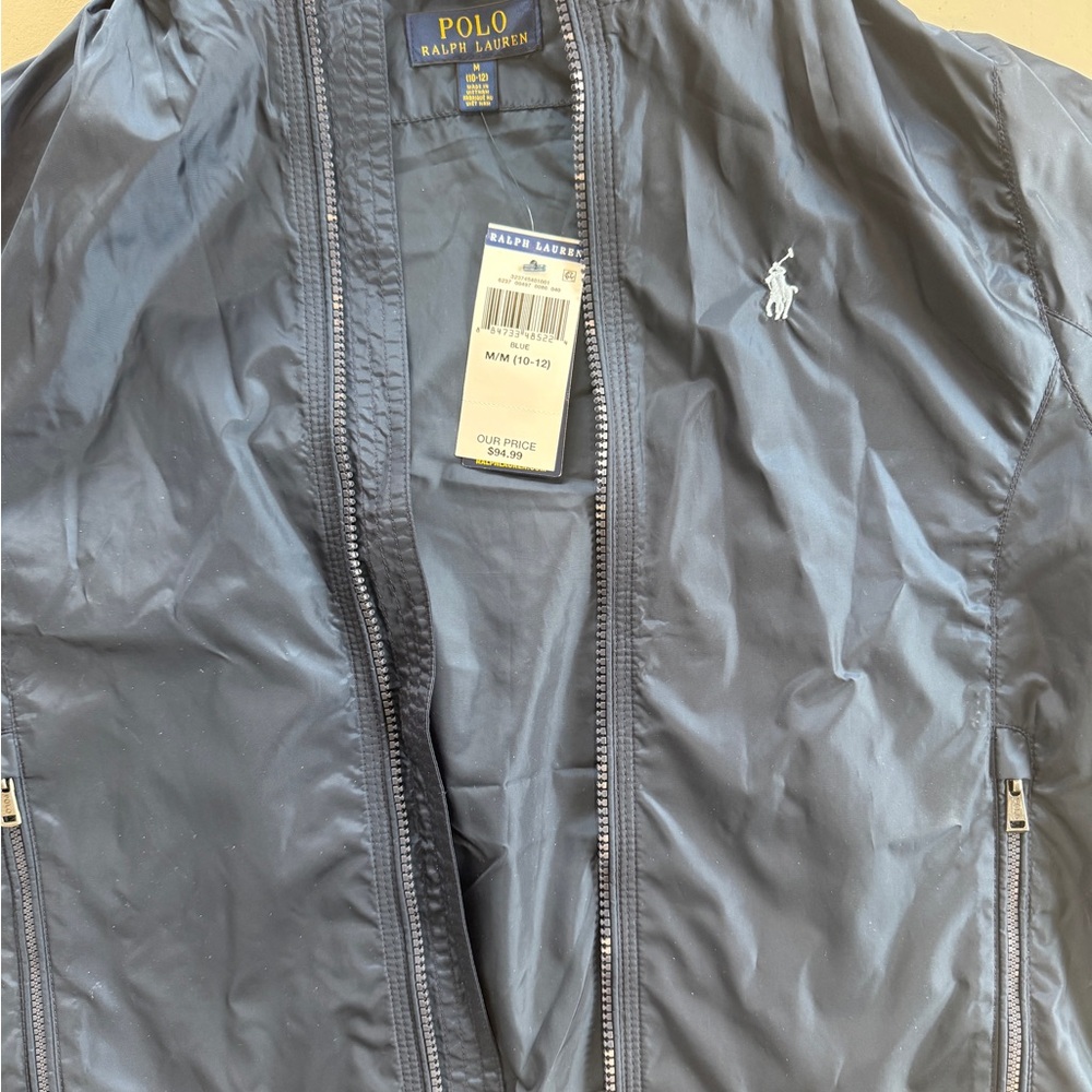 Ralph Lauren Men's Blue Windbreaker
